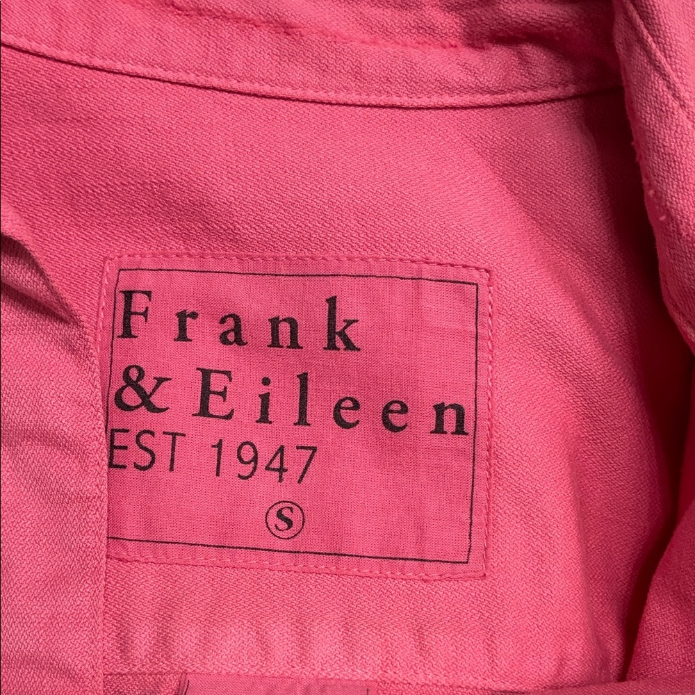 Frank & Eileen Vibrant Pink shirt dress